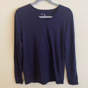 Gap Navy Blue Long Sleeve Top